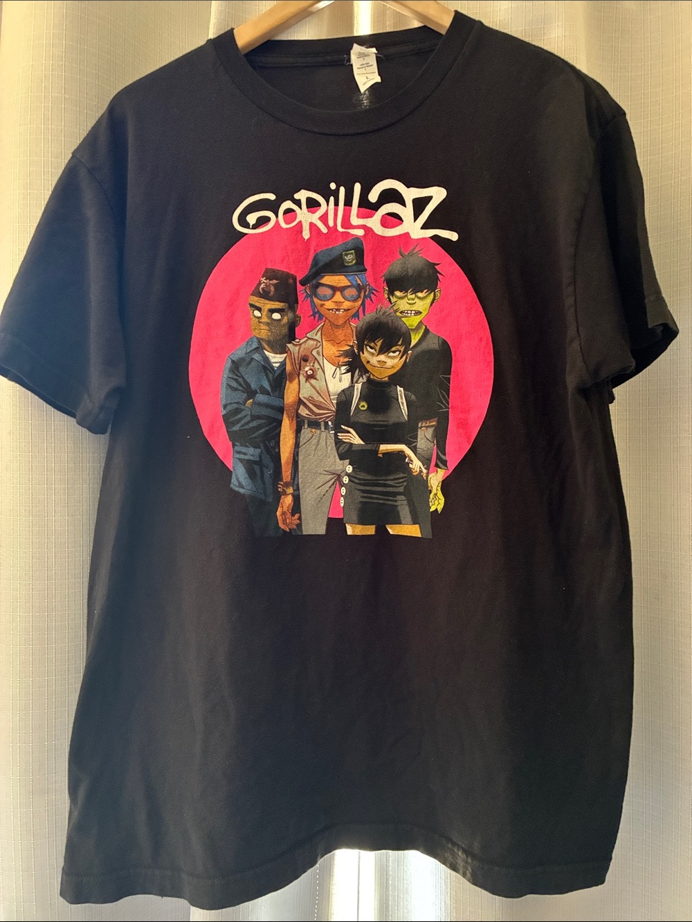 Gorillaz band shirt Vtg tultex L